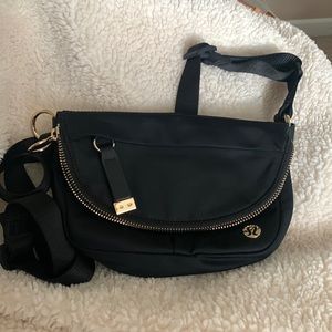lululemon All Night Festival Bag *Micro Black/Gold NWOT